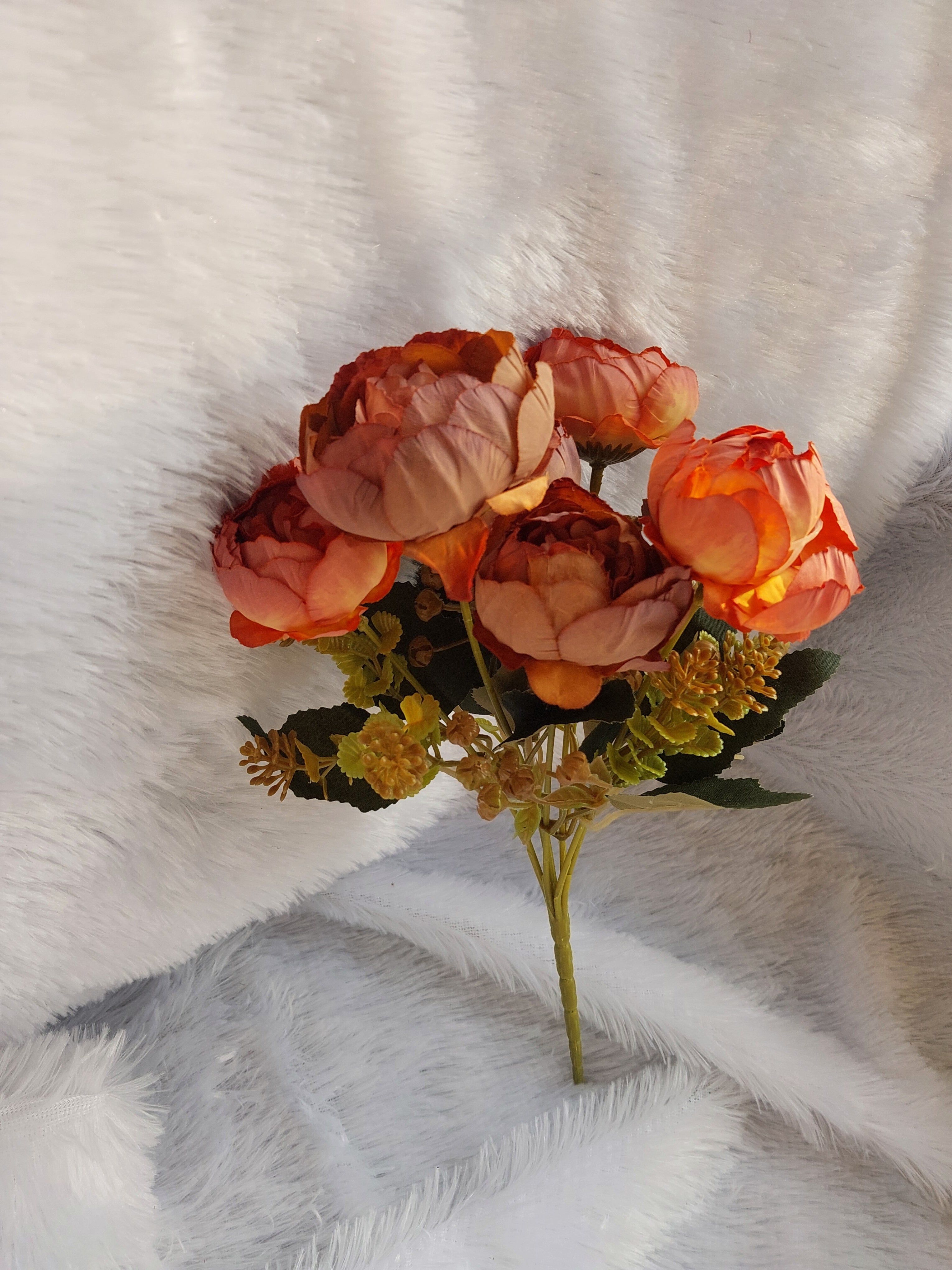 Coral Glow Peony Bunch under 299